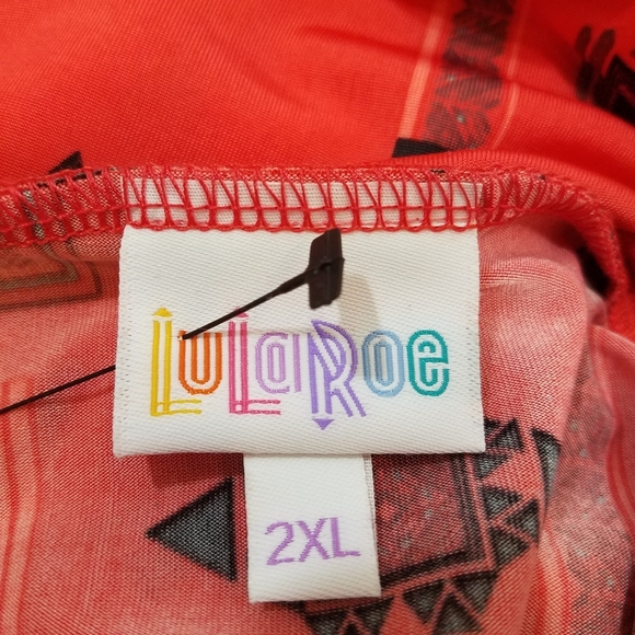 Lularoe Simply Comfortable Aztec Maxi Skirt 2XL - Picture 10 of 10